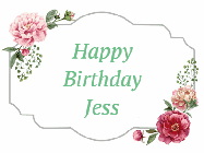 Happy Birthday Jess GIF