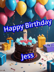 Happy Birthday Jess GIF