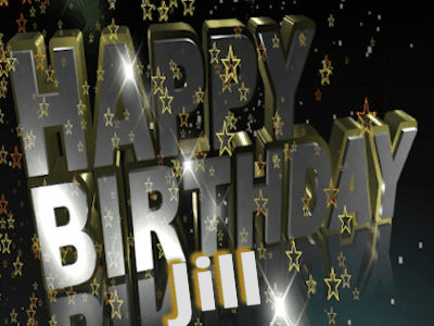 Happy Birthday Jill GIF 10
