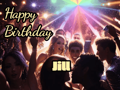 Happy Birthday Jill GIF 12