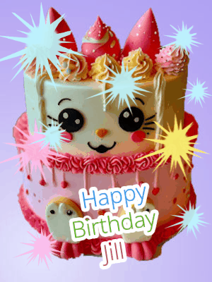 Happy Birthday Jill GIF 123
