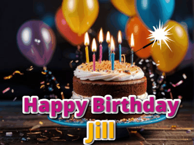 Happy Birthday Jill GIF 23