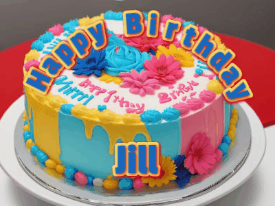 Happy Birthday Jill GIF 39