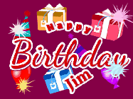 Happy Birthday Jim GIF