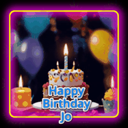 Happy Birthday Jo GIF