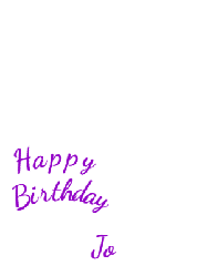 Happy Birthday Jo GIF