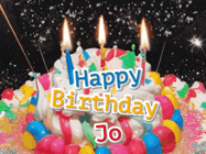 Happy Birthday Jo GIF