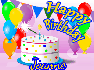 Happy Birthday Joanne GIF