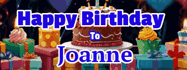 Happy Birthday Joanne GIF