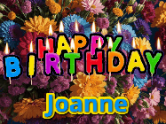 Happy Birthday Joanne GIF