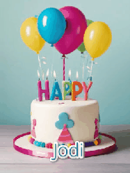 Happy Birthday Jodi GIF