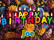 Happy Birthday Joe GIF