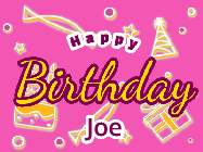 Happy Birthday Joe GIF