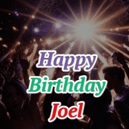 Happy Birthday Joel GIF
