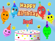 Happy Birthday Joel GIF