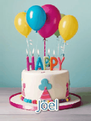 Happy Birthday Joel GIF