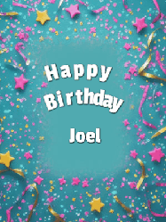 Happy Birthday Joel GIF