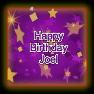 Happy Birthday Joel GIF