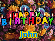 Happy Birthday John GIF