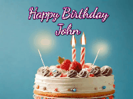 Happy Birthday John GIF