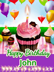 Happy Birthday John GIF