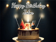 Happy Birthday John GIF