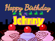Happy Birthday Johnny GIF