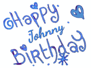 Happy Birthday Johnny GIF