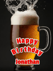 Happy Birthday Jonathan GIF