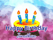 Happy Birthday Jonathan GIF