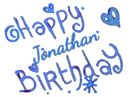 Happy Birthday Jonathan GIF