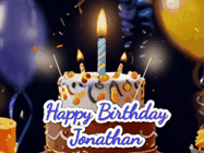 Happy Birthday Jonathan GIF