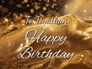 Happy Birthday Jonathan GIF