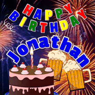 Happy Birthday Jonathan GIF