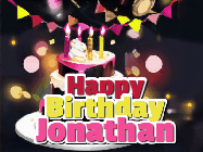 Happy Birthday Jonathan GIF