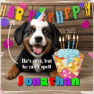 Happy Birthday Jonathan GIF
