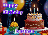 Happy Birthday Jonathan GIF
