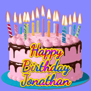 Happy Birthday Jonathan GIF