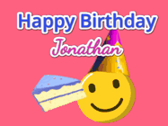 Happy Birthday Jonathan GIF