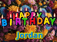 Happy Birthday Jordan GIF