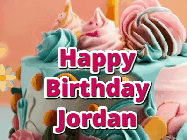 Happy Birthday Jordan GIF