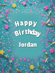 Happy Birthday Jordan GIF