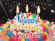 Happy Birthday Jordan GIF