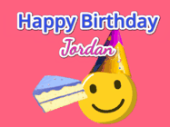 Happy Birthday Jordan GIF