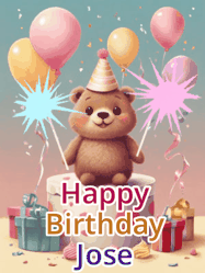 Happy Birthday Jose GIF