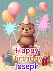 Happy Birthday Joseph GIF