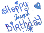 Happy Birthday Joseph GIF