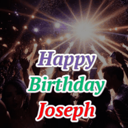 Happy Birthday Joseph GIF