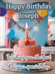 Happy Birthday Joseph GIF