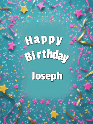 Happy Birthday Joseph GIF